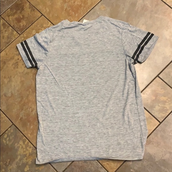 Zine Zumiez Womens S Loose Grey Short Sleeve Tee - Picture 2 of 3